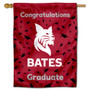 Bates College Bobcats Congratulations Graduate Flag