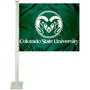 CSU Rams Car Window Flag