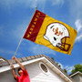 UL Monroe Warhawks Football Helmet Flag