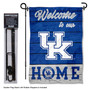 Kentucky Wildcats Welcome Home Garden Flag and Flagpole