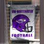 Wisconsin Whitewater Warhawks Helmet Yard Garden Flag