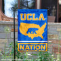 UCLA Garden Flag with USA Country Stars and Stripes