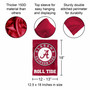 Alabama Crimson Tide Circle Banner with Suction Cup