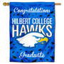 Hilbert Hawks Congratulations Graduate Flag