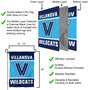 Villanova Wildcats Panel Garden Flag