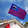 DePaul Blue Demons Stripes Flag
