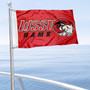 Winston Salem State Rams Boat and Mini Flag