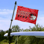 Winston Salem State Rams Boat and Mini Flag