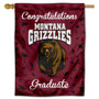 Montana Grizzlies Congratulations Graduate Flag