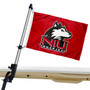 Northern Illinois Huskies Golf Cart Flag Pole and Holder Mount