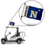US Navy Midshipmen Golf Cart Flag Pole and Holder Mount