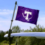 Tarleton State Texans Golf Cart Flag Pole and Holder Mount