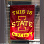 Iowa State University Country Garden Flag