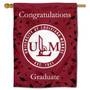 Louisiana Monroe Warhawks Congratulations Graduate Flag