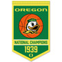 Oregon Ducks Basketball National Champions Banner