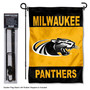 Wisconsin Milwaukee Panthers Garden Flag and Pole Stand