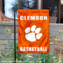Clemson Tigers Basketball Garden Banner