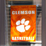 Clemson Tigers Basketball Garden Banner