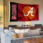 University of Alabama Crimson Tide Basketball Flag