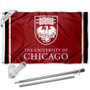 Chicago Maroons Flag Pole and Bracket Kit