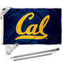 Cal Berkeley Bears Flag Pole and Bracket Kit