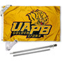 Arkansas Pine Bluff Golden Lions UAPB Flag Pole and Bracket Kit