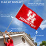 Houston Cougars Flag Pole and Bracket Kit