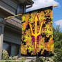 ASU Sun Devils Helmet Flames Banner Flag