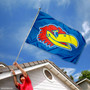 Kansas Jayhawks Big Jay  Flag