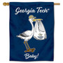 Georgia Tech Yellow Jackets New Baby Flag