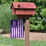 Northwestern Wildcats Garden Flag with USA Country Stars and Stripes