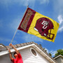 BU Huskies Football Helmet Flag