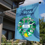 UNC Tar Heels Happy Holidays Banner Flag