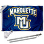 Marquette Golden Eagles Flag Pole and Bracket Kit