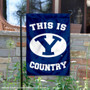 Brigham Young University Country Garden Flag