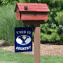 Brigham Young University Country Garden Flag