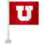 Utah Utes Car Window Flag