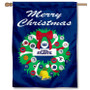 Florida Atlantic Owls Holiday Flag