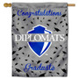 Franklin and Marshall Diplomats Congratulations Graduate Flag