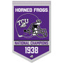 Texas Christian Horned Frogs Football National Champions Banner