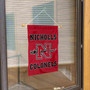 Nicholls State Colonels Banner with Suction Cup