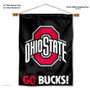 OSU Buckeyes Go Bucks Wall Banner