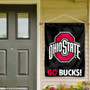 OSU Buckeyes Go Bucks Wall Banner