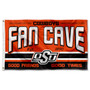 Oklahoma State Cowboys Fan Man Cave Game Room Banner Flag