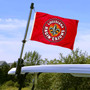 Louisiana Lafayette Ragin Cajuns Golf Cart Flag Pole and Holder Mount