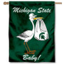 MSU Spartans New Baby Flag