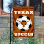 UT Longhorns Soccer Yard Flag