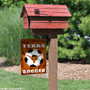 UT Longhorns Soccer Yard Flag