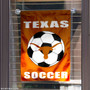 UT Longhorns Soccer Yard Flag