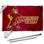 Iona College Gaels Flag Pole and Bracket Kit